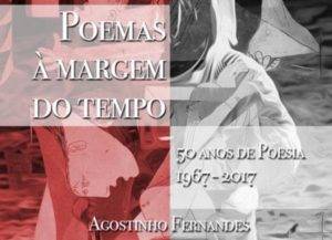 Agostinho Fernandes - Poemas à margem do tempo (Chiado Editores) capa - detalhe