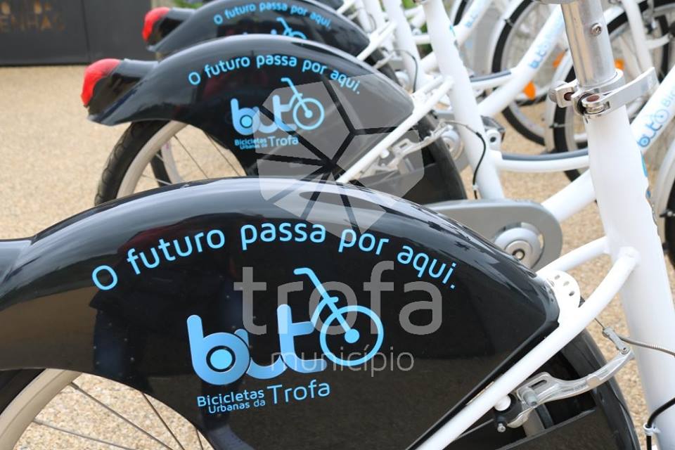 Trofa - BUT - bicicletas - bicletas urbanas - mobilidade - ambiente - parque das azenhas