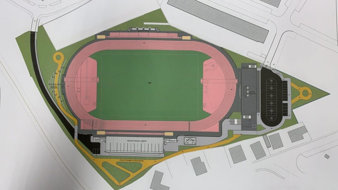 vila nova online - pista de atletismo de famalicão - município de famalicão - projeto