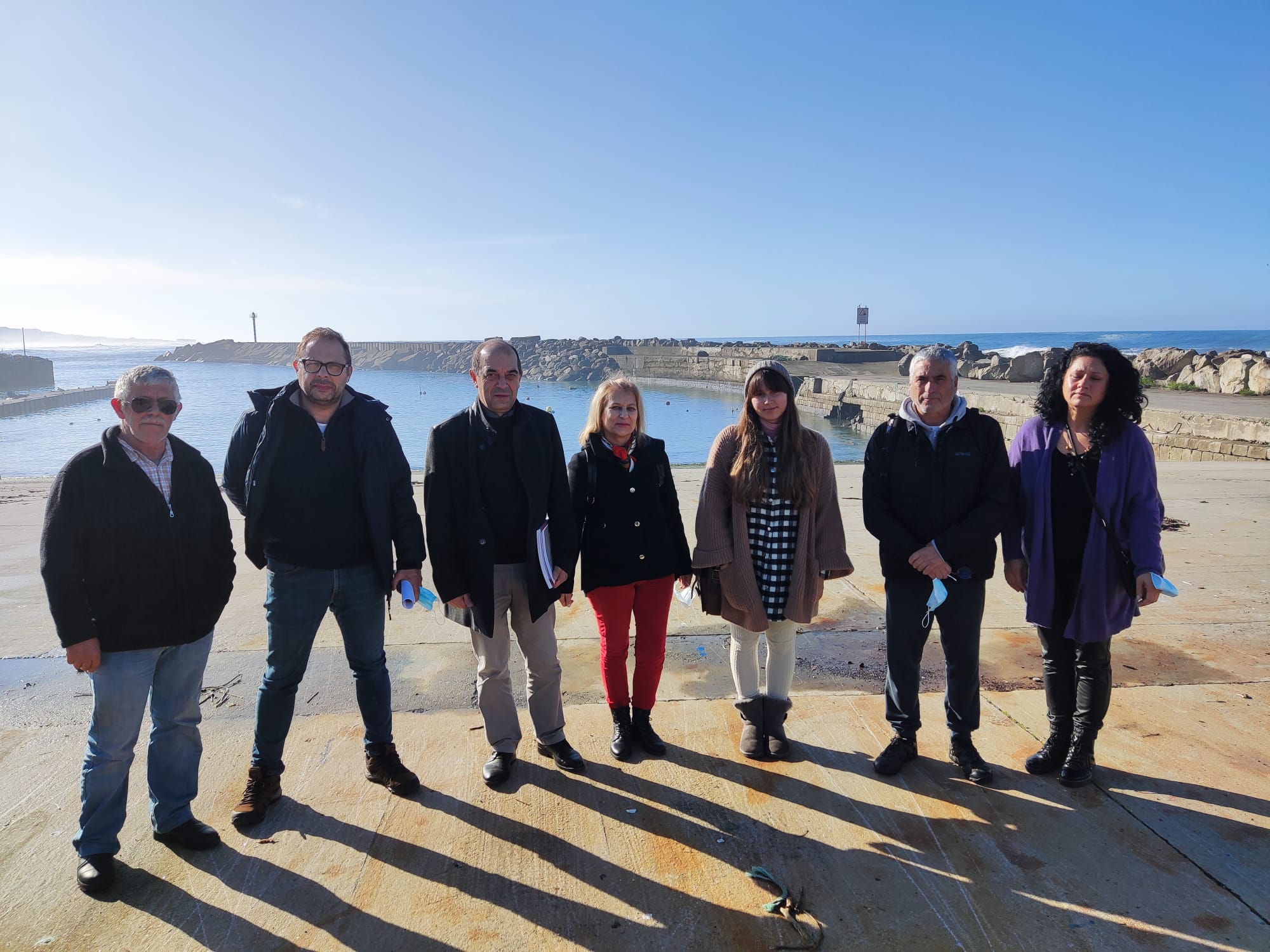 bloco de esquerda - vila praia de âncora - viana do castelo - pescadores - reunião - luís louro - caminha - alto minho - assoreamento - barra de mar - molhe - dragagem - empresa pública - porto de mar