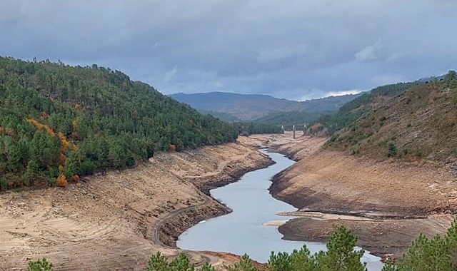 barragem - alto lindoso - pizões - montalegre - seca - 012022 - água - restrições - consumo - uso 