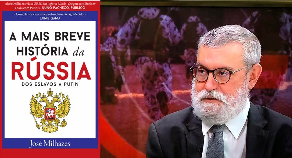 a mais breve história da rússia - dos eslavos a putin - livro - josé milhazes - europa - história - rússia - ucrânia - guerra - eslavos - putin - zelensky - união soviética