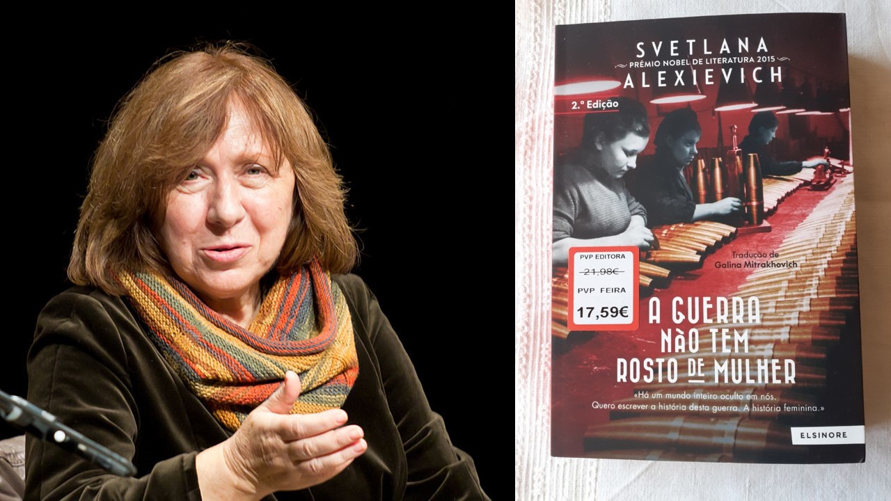 a guerra não tem rosto de mulher - svetlana alexievich - história - documento - livro - rússia - ii guerra mundial - memória - mulher - dor - sofrimento