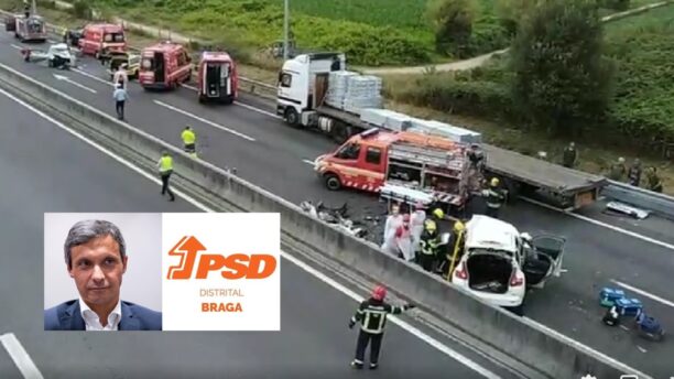 paulo cunha - psd - partido social democrata - social-democratas - infraestruturas - autoestrada norte litoral - mobilidade - sinistralidade - acidentes - investimento - benjamim pereira - esposende - braga